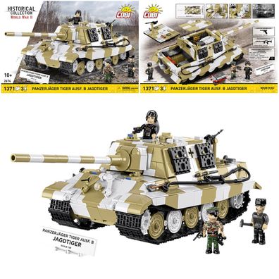 COBI 2674 Historical Collection WW2 Panzerjäger Tiger Ausf. B Jagdtiger (1:28)