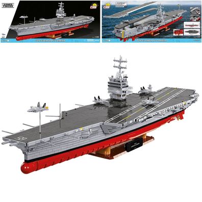 COBI 4869 CVN-65 Aircraft Carrier 1:300 Flugzeugträger Klemmbaustein Set