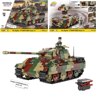 COBI 2654A Historical Collection WW2 Pz. Kpfw. V Panther Ausf. A (1:28)