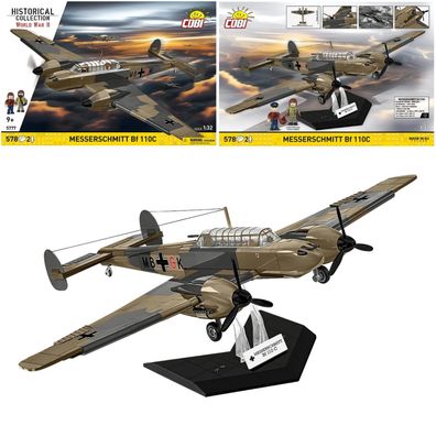 COBI 5777 Historical Collection WW2 Messerschmitt Bf 110C (1:32)