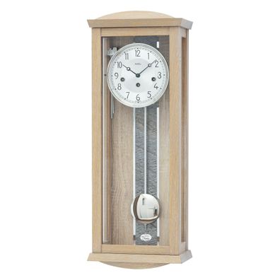 AMS R2746 Regulator mit Eichen-Massivholzgehäuse und 14-Tage BimBam-Schlagwerk