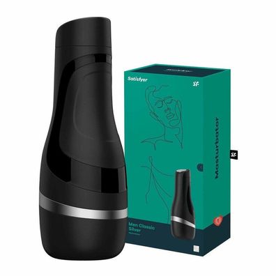 Satisfyer Men Classic Silver Masturbator