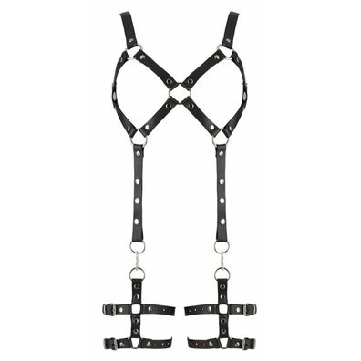Leder harness S/M