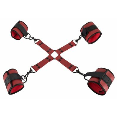 Fesselset rot/schwarz