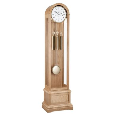 Hermle 01087-050461 Standuhr Charlotte "Franz Hermle & Sohn" Eiche hell