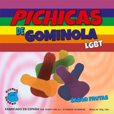 DIABLO Picante - GUMMY PENIS FRUITS LGBT