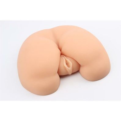 Vibrierender Masturbator T-Haut Flesh