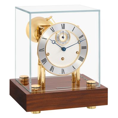 Hermle 22801-030352 Tischuhr Chigwell "Franz Hermle und Sohn" Nussbaum Messing