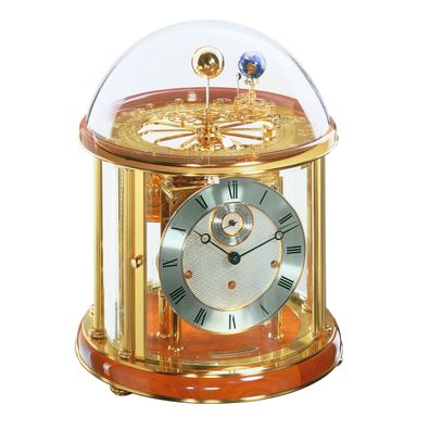 Hermle 22805-160352 Tischuhr Tellurium Messing "Franz Hermle und Sohn"