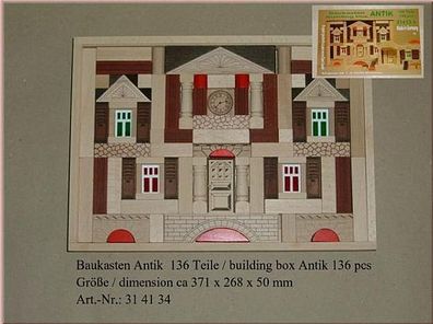 Baukasten antik 136 T.