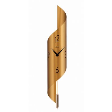 Hermle 70944-X62200 Regulateur Savanna II Edelstahl EAR, beidseitig goldfarbig