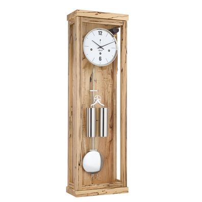 Hermle 70993-T30351 Regulateur Abbot Eisbuche-Nickel
