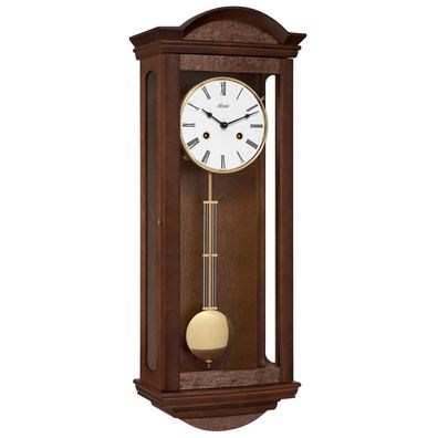 Hermle 71001-030341 Regulateur Isabella Nussbaum mit Wurzeloptik