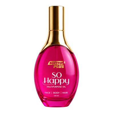 Softto+Plus So Happy Multipurpose Oil | Gesicht Körper Haar | 120 ml