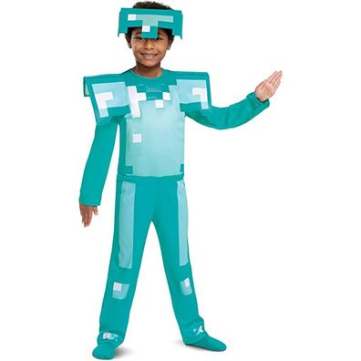 Disguise - Minecraft Kostüm - Diamant-Rüstung (104 cm)