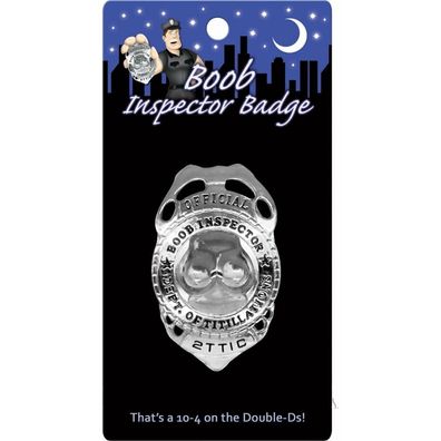 Boob Inspector Badge