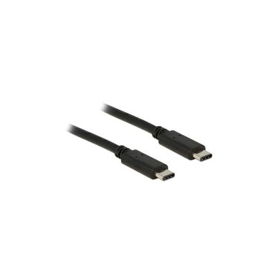 DELOCK USB Kabel C -> C St/St 1.00m schwarz