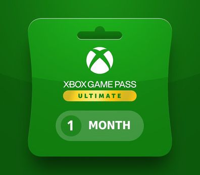 Xbox Game Pass Ultimate - 1 Month – Xbox One Mitgliedschaft (Code) [EU]