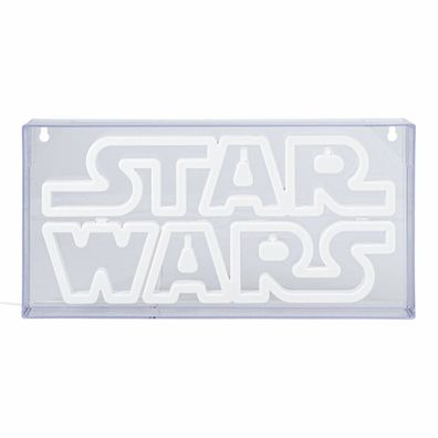 Star Wars Logo im Neon-Stil LED-Lampe 15 x 30 cm