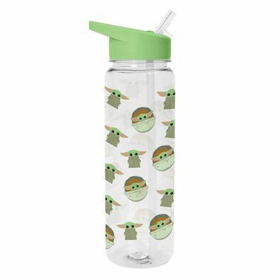 Die Plastikflasche des Kindes