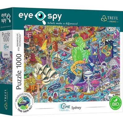 TREFL Puzzle UFT Eye-Spy Zeitreise: Sydney 1000 Teile