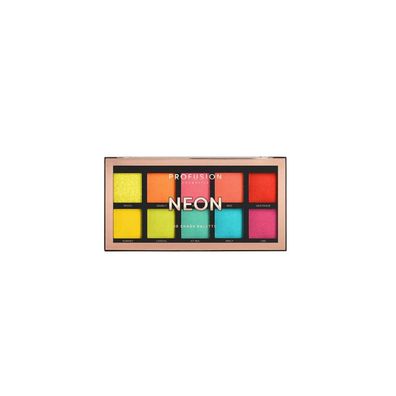 Farbtonpalette Lidschattenpalette 10 Neon 12g