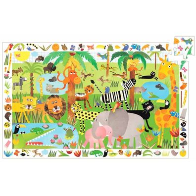 DJECO Dschungel Puzzle 35 Teile