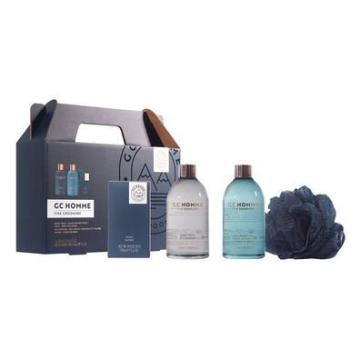 Körperpflege-Geschenkset Schwarzer Pfeffer & Mandarine 4 Stück