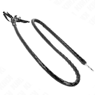 Kink - Lange glänzende Pvc Peitsche 138 Cm