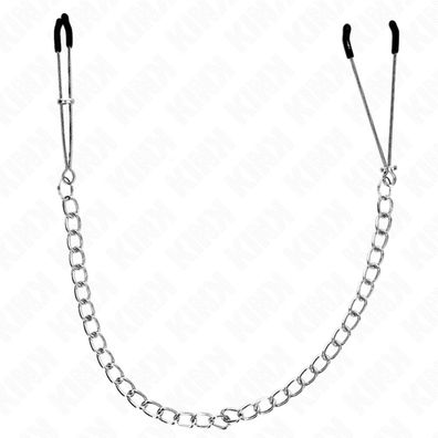 Kink - Dünne Nippelklammern mit dicker Kette 30 Cm