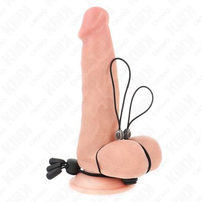 Kink - Rosa Detail Nippel Klammern mit schwarzem Gummiband