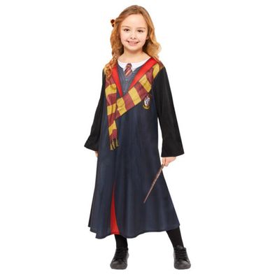 Amscan Hermine Granger Deluxe Kostüm aus Harry Potter für Kinder inkl. Zauberstab