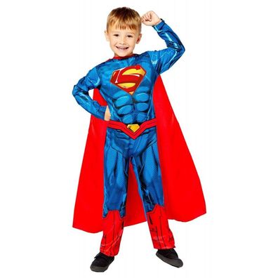 Amscan Kostüm Kid Superman Gr. 128/140
