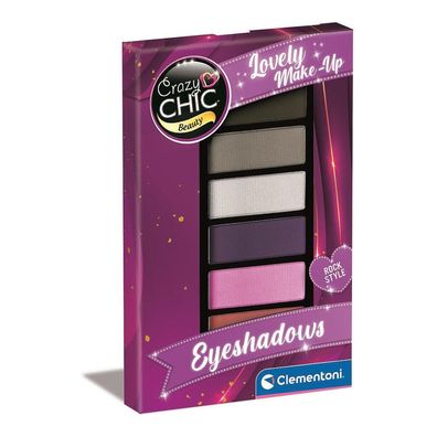 Crazy Chic Rock Lidschatten-Set Clementoni