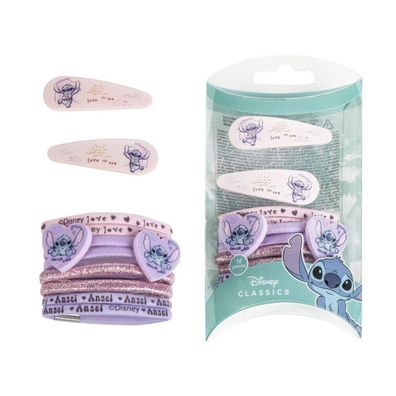 Disney Lilo und Stitch Haarspange, Haargummi-Set in einer Box