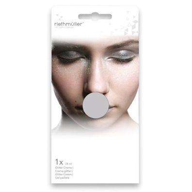 Amscan Glamour Glitter Gel silber 28ml