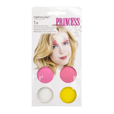 Amscan Märchen Prinzessin Aqua Schminkset 4-teilig