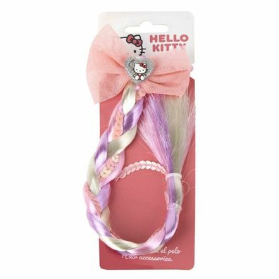 Haarspangen Hello Kitty Rosa
