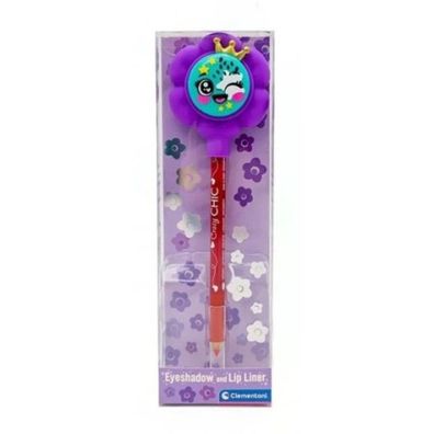 Red Lidschatten und Lippenkonturenstift Clementoni