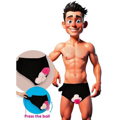 Funtime Briefs with Inflatable Penis