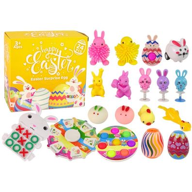 Leantoys Ostern Zappelspielzeug Anti-Stress-Set 18 Stück