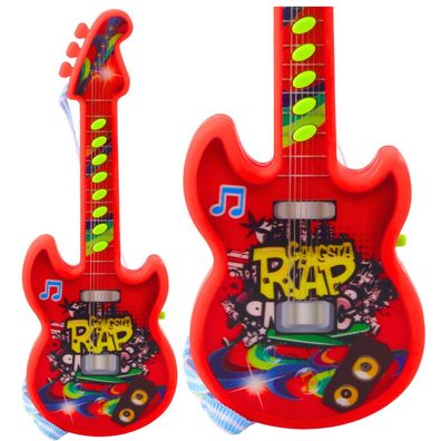 Lean Kinder E-Gitarre Melodien Solstice Bereich Rot 29Cm