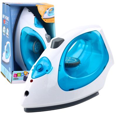 Lean Toys Kinderspielzeug Bügeleisen Dampf Lichter Geräusche Blau