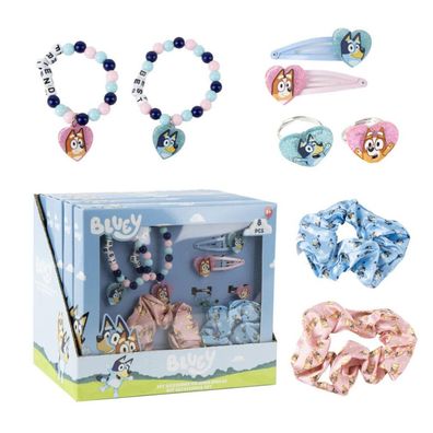 Happy 8-teiliges Haaraccessoire- und Schmuckset