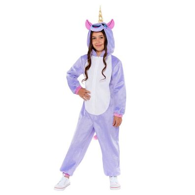 Amscan Einhorn Plüschoverall Mädchenkostüm