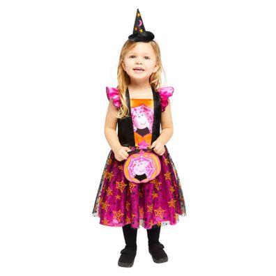 Amscan Peppa Pig Hexenkostüm für Kinder