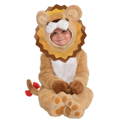 Amscan Flauschiges Löwen Baby Kostüm