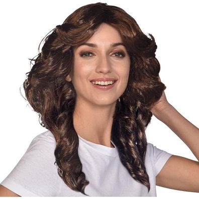 Amscan 70er Jahre Popstar Perücke für Damen