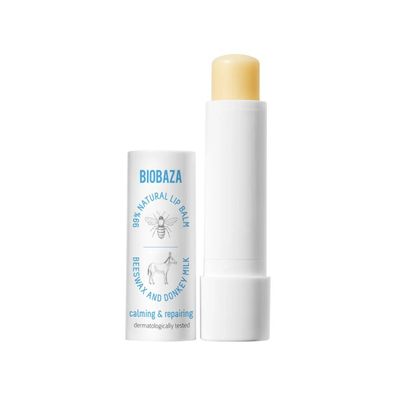 Biobaza, Bienenhonig und Eselsmilch, Lippenbalsam, 4,5 g