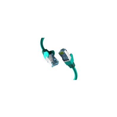 EFB RJ45 Patchkabel mit CAT7 Rohkabel GRÜN 7.5m